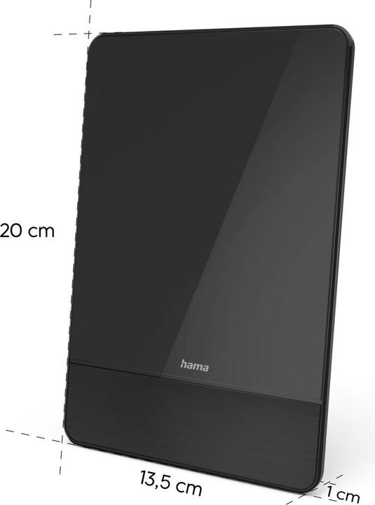 Image du produit Hama Antenne d'intérieur DVB-T/DVB-T2 Performance 45 (Antenne d'intérieur, DVB-T / -T2)