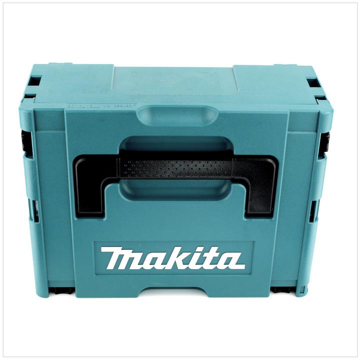 Actual product image Makita DTW 190 RTJ 18 V Li-Ion Cordless Impact Wrench + MakPac Case + 2 x Batteries BL 1850 5,0 Ah + (Rechargeable battery operated)