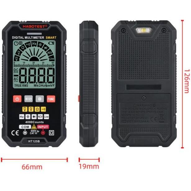 Thumbnail - Habotest, Multimeter, HT125B Digital Universal Multimeter