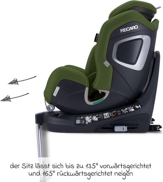 Actual product image RECARO Xenon 1 Kid Reboard Kindersitz (61-125 cm) (Booster seat, ECE R129/i-Size Standard)