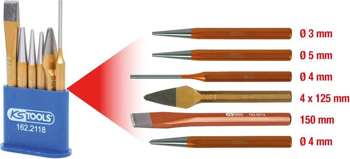 Produktbild KS Tools Kombi-Werkzeugsatz