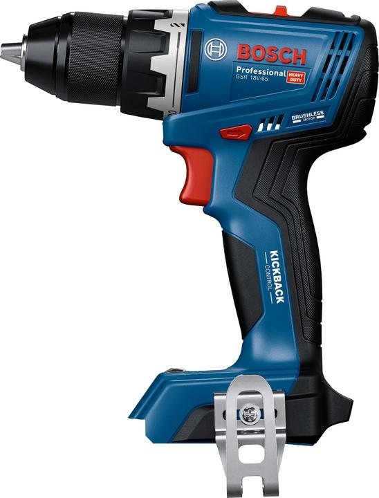 Actual product image Bosch Professional Bosch GSR 18V-65 Professional Akku Bohrschrauber 18 V 63 Nm Brushless + 1x ProCORE Akku 4,0 Ah +