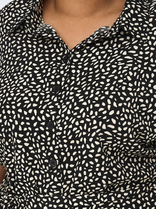 Produktbild Only Curvy Taillengürtel Blusenkleid (42)