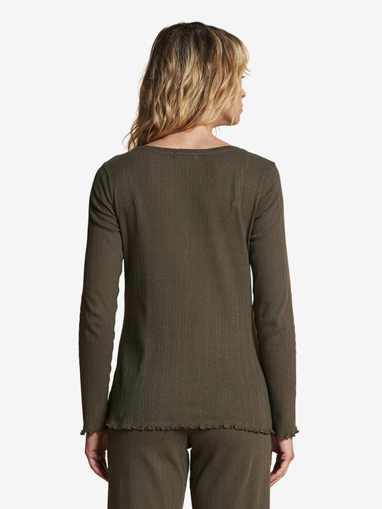 Produktbild Envie de Fraise Umstands-Schlafanzug: Sleepshirt & Hose aus Pointelle-Jersey (32, 34)