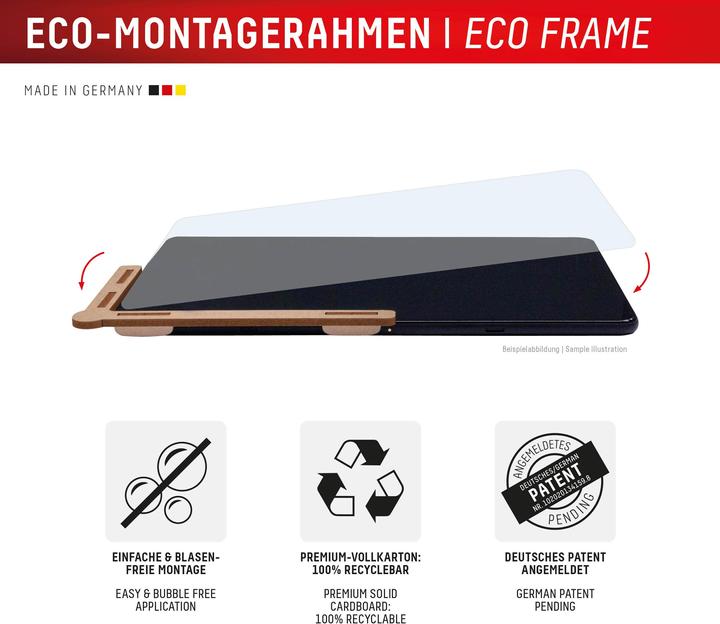 Actual product image Displex Tablet Glass, Tablet Schutzglas (1 Piece, Samsung Galaxy Tab S10 FE+)