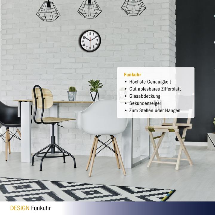 Image du produit TFA Horloge murale radio (17.70 cm)