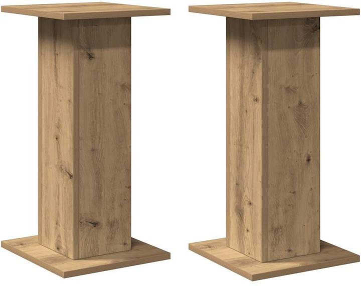 Actual product image vidaXL Speaker stand 2 pcs. 30 x 30 x 60 cm (1 pair, Stand, Not movable)