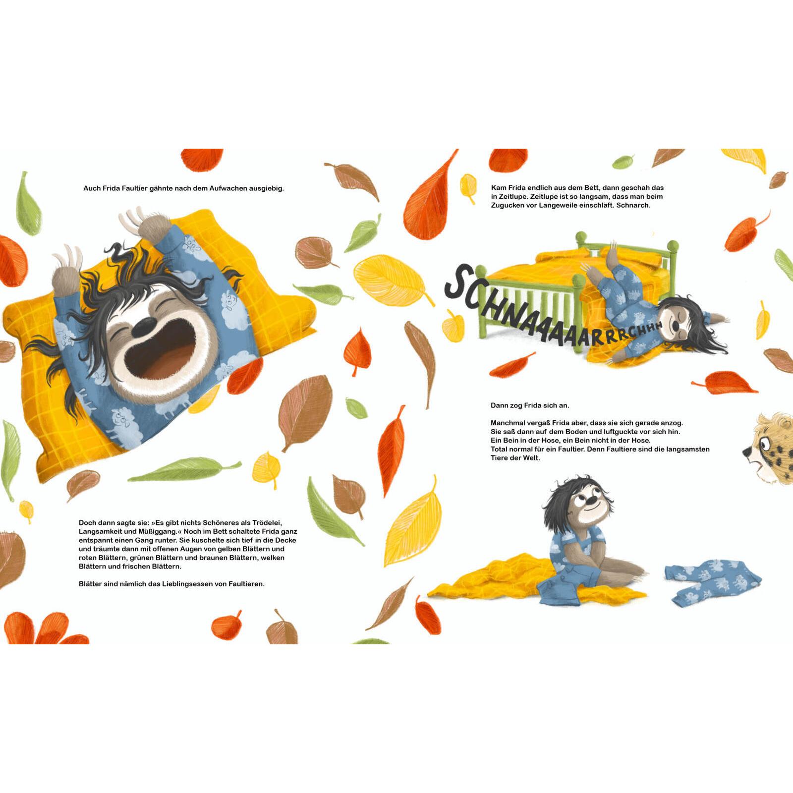 Thumbnail - Gustav und Frida - Blitzeschnell und trödellangsam: Eine Geschichte übers Trödeln und Hetzen, Kinderbücher von Madlen Ot...