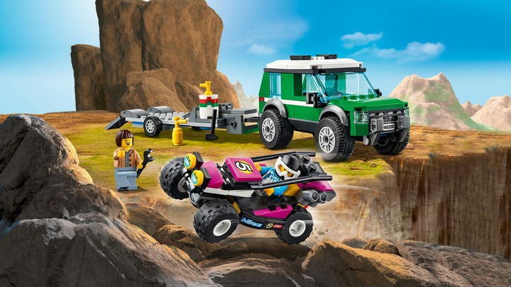 Actual product image LEGO Racing buggy transporter (60288, LEGO City)