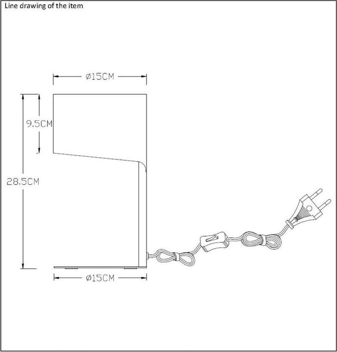 Actual product image Lucide Ke (E14)