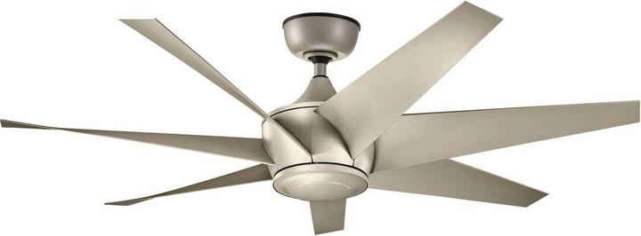 Produktbild Elstead Lighting Lehr II leiser Deckenventilator Ø137cm DC-Motor IP44 Aussenbereich + Fernbedienung