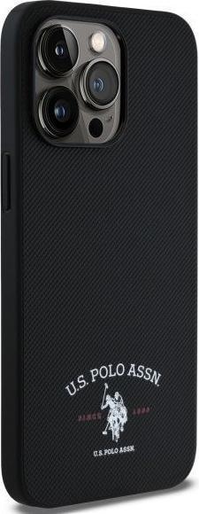 Actual product image U.S. Polo US Polo USHCP15XPARK iPhone 15 Pro Max 6.7 black/black Printed DH Logo (Apple iPhone 15 Pro Max)