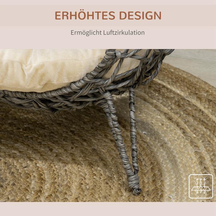 Produktbild PawHut Katzenkorb mit Kissen (Katze)