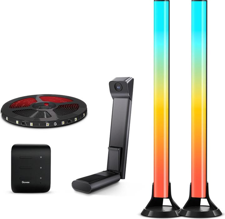 Actual product image Govee Lightbar Backlight Kit 3 (Multicoloured, RGBIC, Warm white, 41 cm, Indoor)