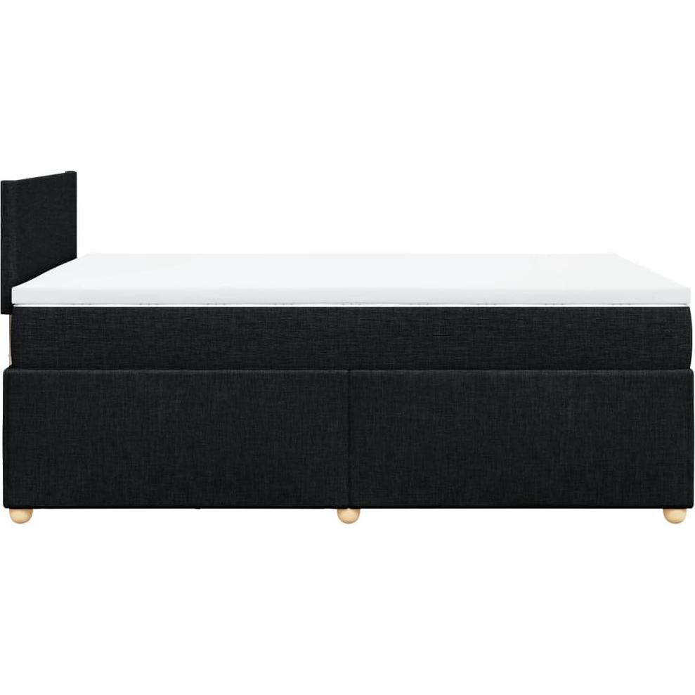 Thumbnail - VidaXL, Bett, Bo x springbett mit Matratze 120 x 200 cm Stoff (120 x 200 cm)