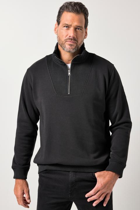 Produktbild JP1880 Troyer, Sweat, Zippkragen, Kängurutasche (L)
