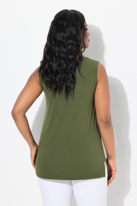 Produktbild Ulla Popken Top, Rundhals, Classic, Stretch, breite Träger, ärmellos (42, 44)
