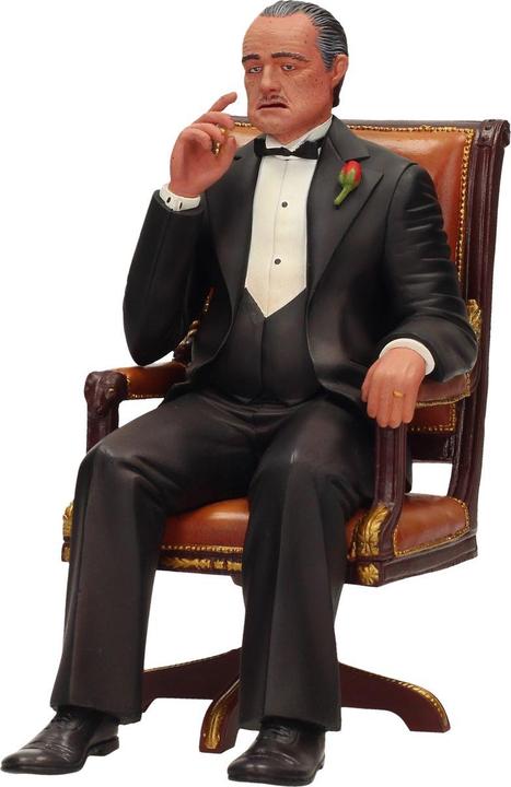 Actual product image SD Toys Le Parrain statuette PVC Movie Icons Don Vito Corleone 15 cm