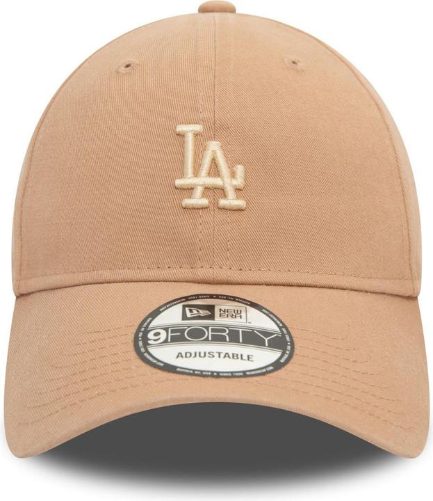 Actual product image New Era 9Forty Strap Cap - WASHED Los Angeles Dodgers beige