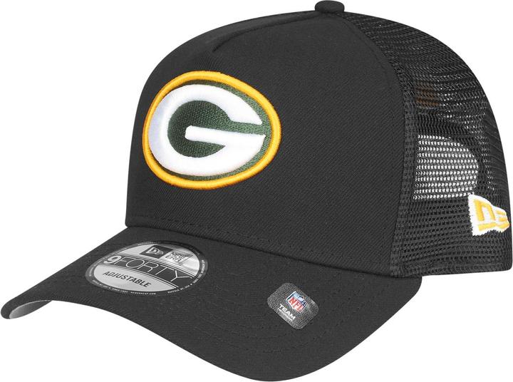 Actual product image New Era A-Frame Snapback Trucker Cap - Green Bay Packers (One size)
