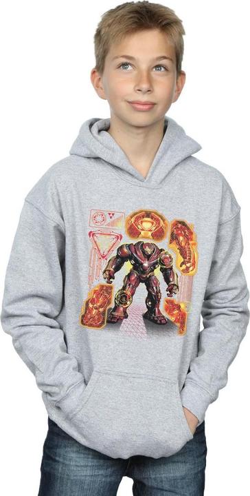 Produktbild Avengers Infinity War Hulkbuster Blueprint Kapuzenpullover Jungen (116)