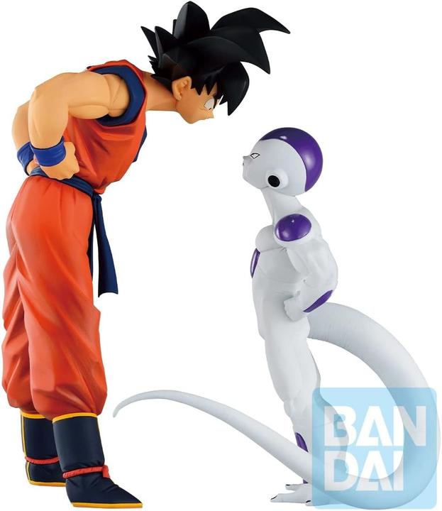 Actual product image Bandai Son Goku & Frieza Ball Battle on Planet Namek Verzamelfiguur