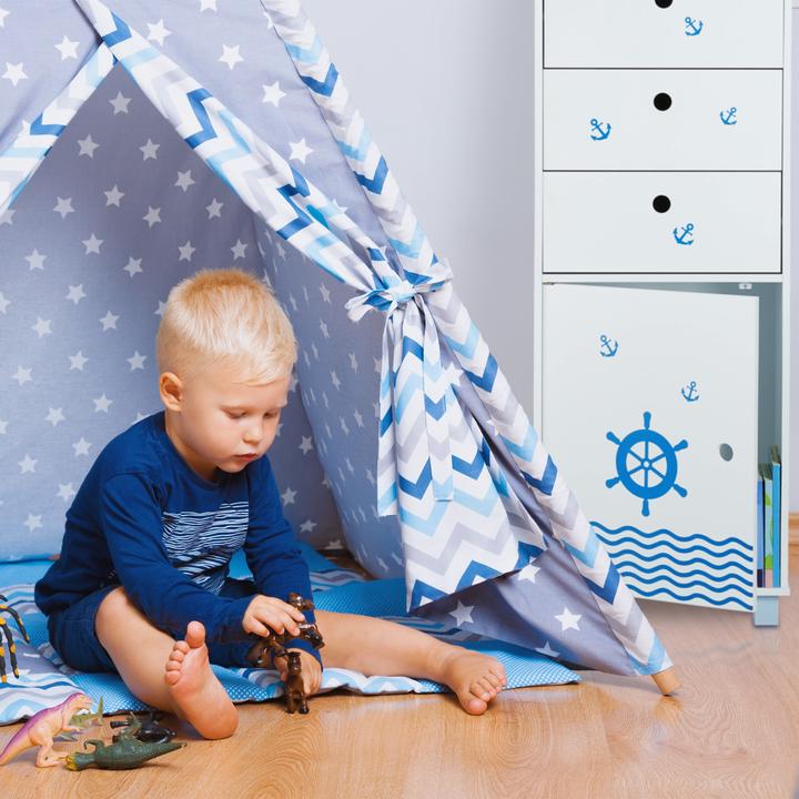 Immagine prodotto Relaxdays Cassettiera per bambini