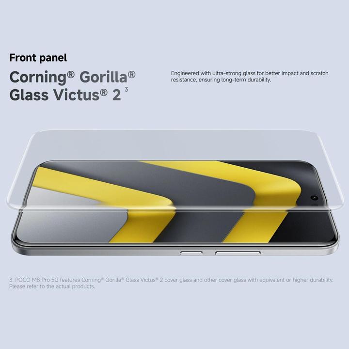 Immagine prodotto Xiaomi POCO M8 Pro 5G/12GB/512GB/Grün (512 GB, Verde, 6.83", Doppia SIM, 5G)