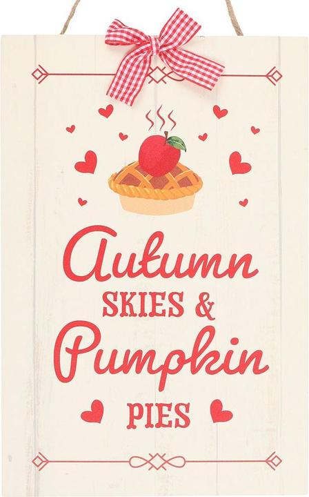 Image du produit Something Different - Pancarte suspendue AUTUMN SKIES & PUMPKIN PIES