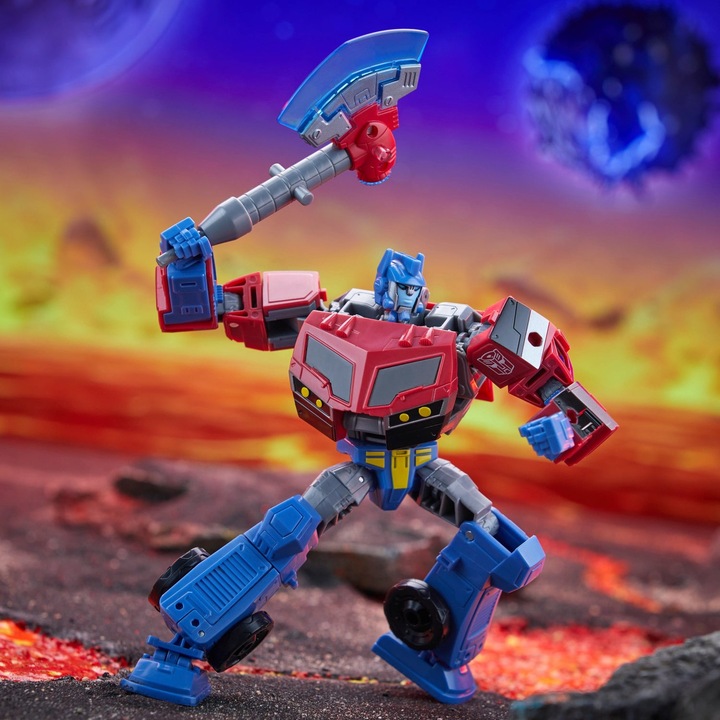 Immagine prodotto Hasbro Transformers Generations Legacy United Voyager Class Action Figure Universo Animato Optimus Prime 1