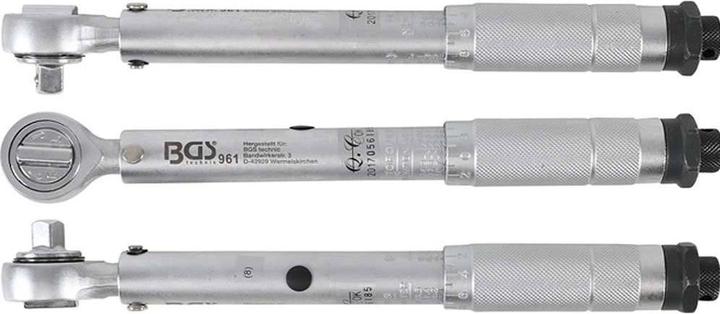 Image du produit BGS Clé dynamométrique, 3/8", 20-110 Nm (3/8", 20 Nm, 110 Nm)