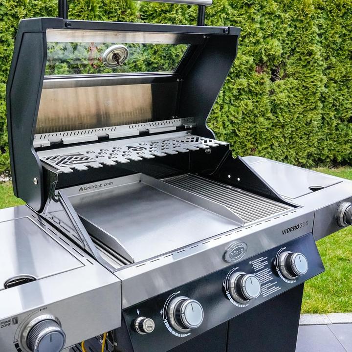 Produktbild Grillrost Grillplatte Plancha 40x30cm