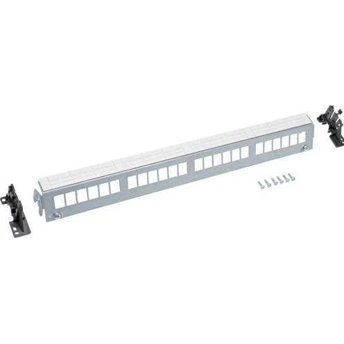 Hager, Verteilerschrank Zubehör, Patch-Panel 24-fach FZ24MK