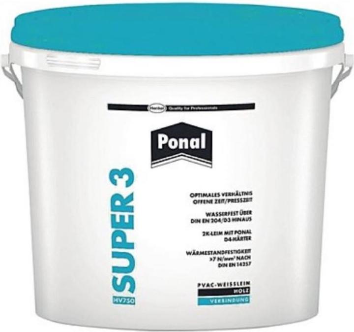 Produktbild Ponal Holzleim Wasserfest 5 kg (5320 g)