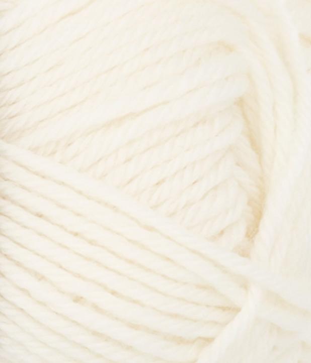 Actual product image Sandnes Garn col. 1002 cream approx. 91 m 50 g (91 m)