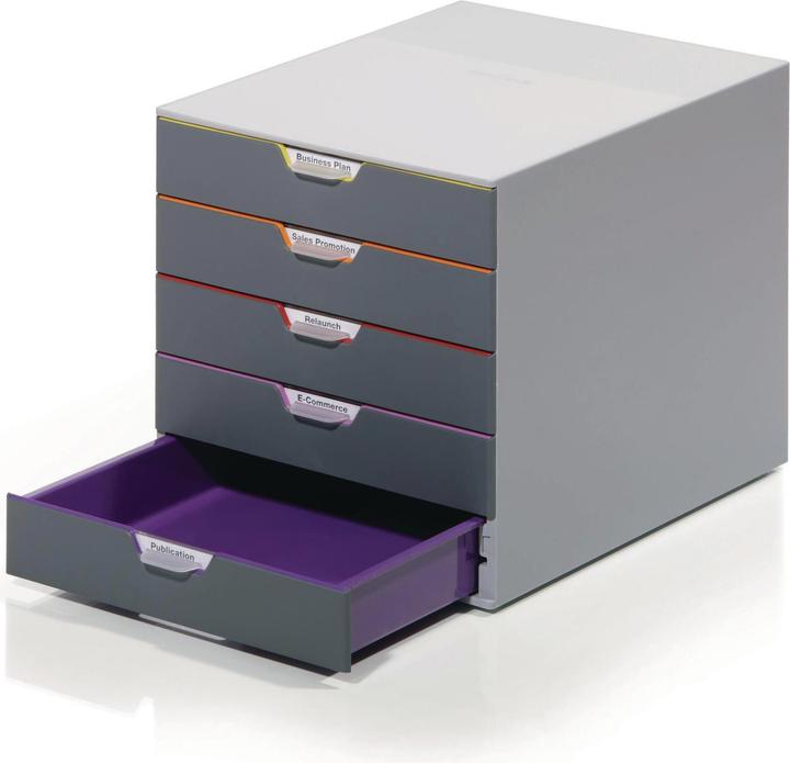Image du produit Durable Boîte à tiroir Varicolor 5 (A4)