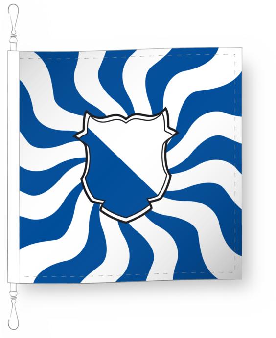 Image du produit Alpenfahnen Zürich (50 x 50 cm)