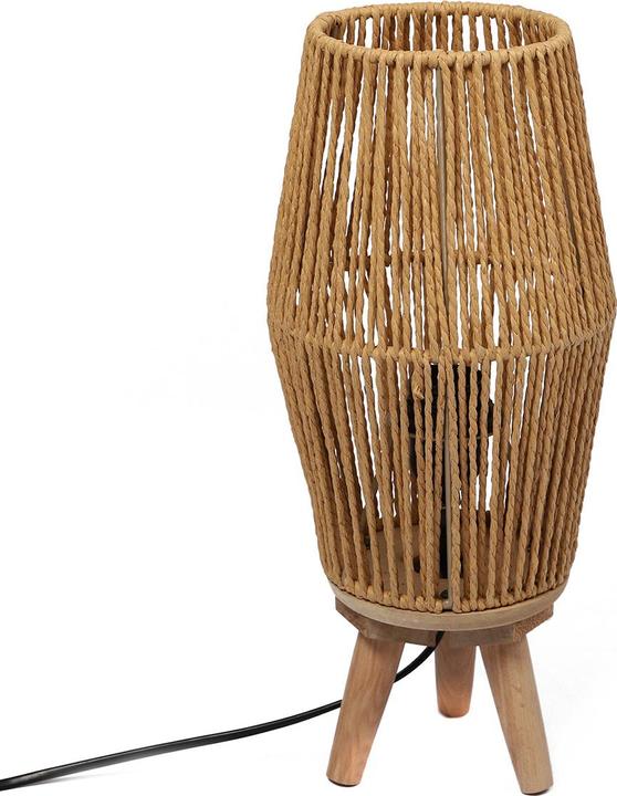 Image du produit Natura Punto Lampe de table en corde et bois