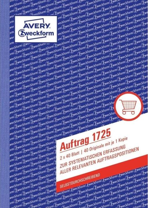 Produktbild Avery Formularbuch "Liefer-/Empfangsschein", 4+1 (40 x)