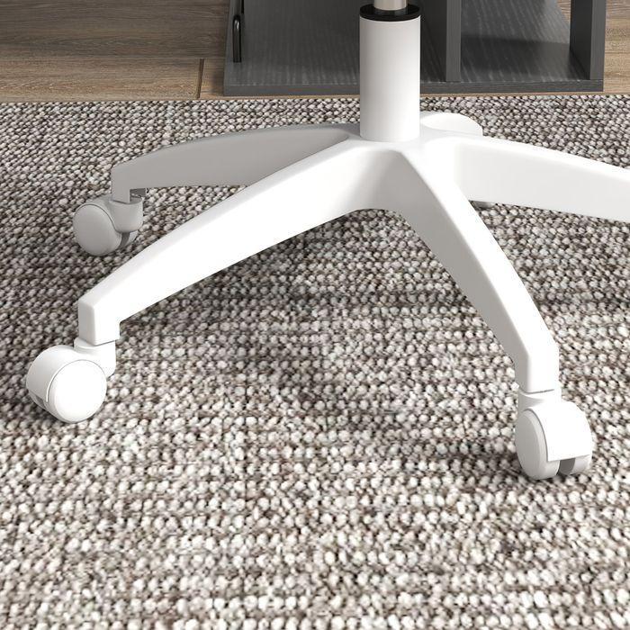 Produktbild Swisshandel24 Bürostuhl, ergonomisch, ohne Armlehne, Samt, Rosa (41 - 51 cm)