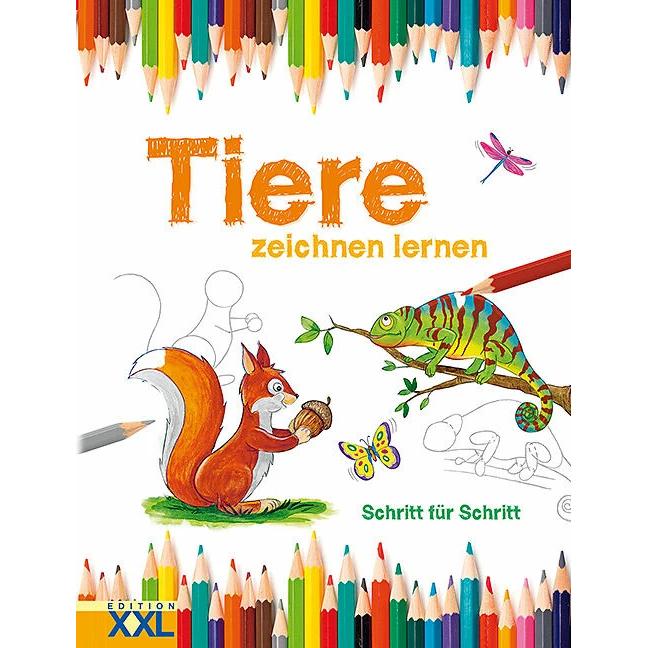Thumbnail - Tiere zeichnen lernen, Kinderbücher