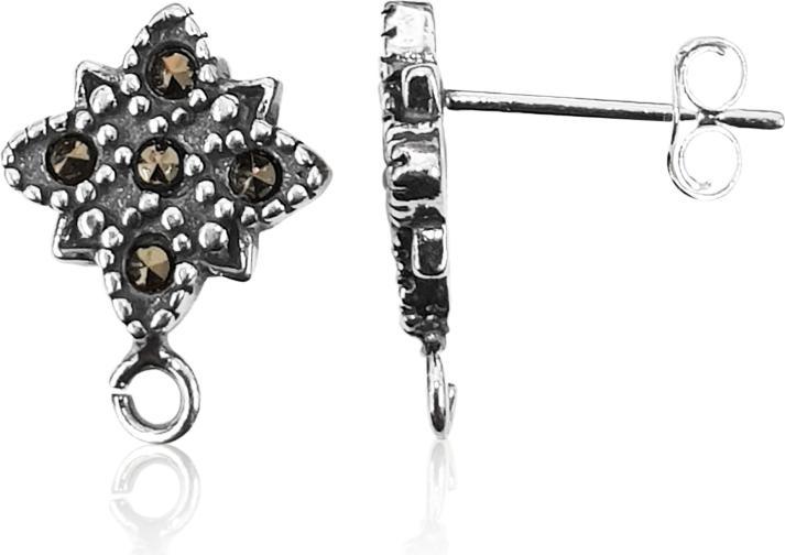 Immagine prodotto Leyda Boucle d'oreille à clou avec marcassite