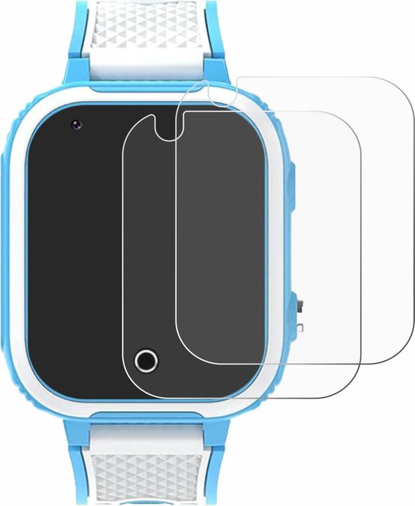 Produktbild ScreenLeaf Schutzfolie für Olivfant Kids Smartwatch 1.44" nachhaltiger Displayschutz Display Schutz Folie Klar