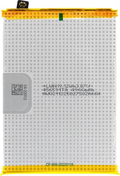 Actual product image realme Battery BLP909 RMX3474 9 5G
