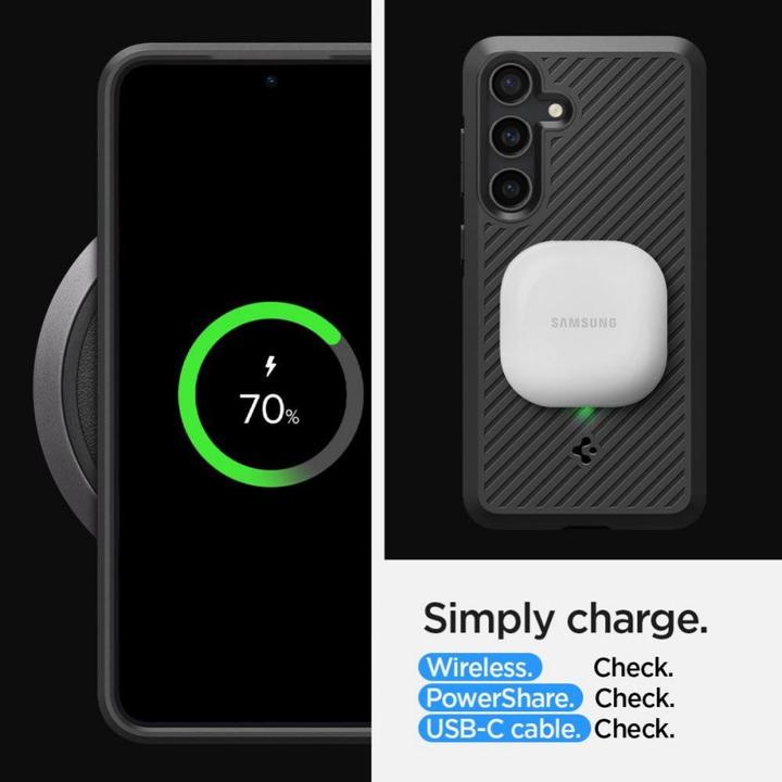 Image du produit Spigen Core Armor Sam S24 S921 czarny/matte black ACS07208 (Samsung Galaxy S24)