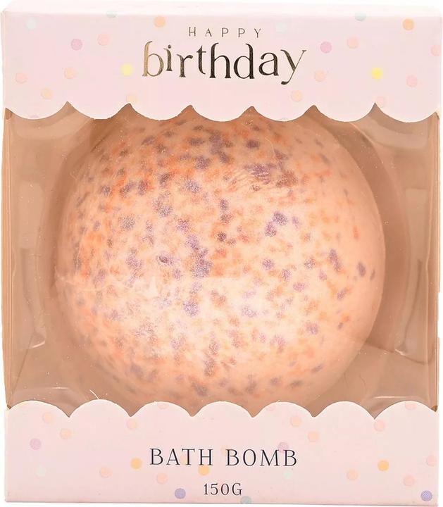 Actual product image Mars Confetti Happy Birthday Bath Bomb (Bath bombs)