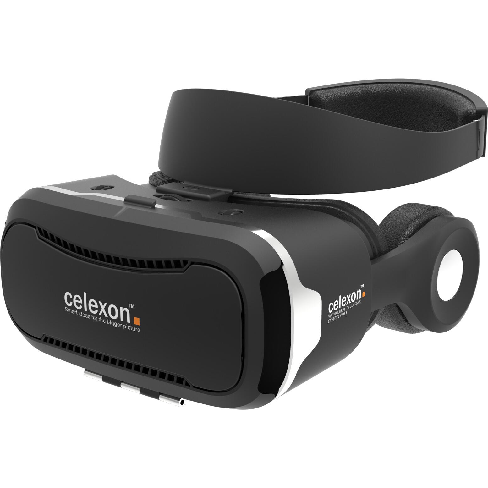Celexon VRG 3, VR Brille, Schwarz