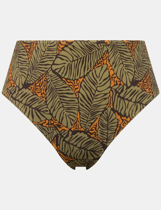 Image du produit Studio Untold Bas de bikini taille haute avec imprimé feuillage (52)