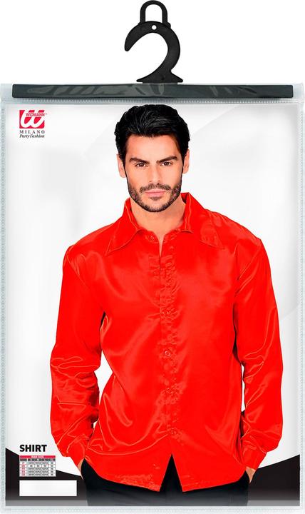 Immagine prodotto Widmann CAMICIA ROSSA DISCO ANNI 70 in raso, S (S)