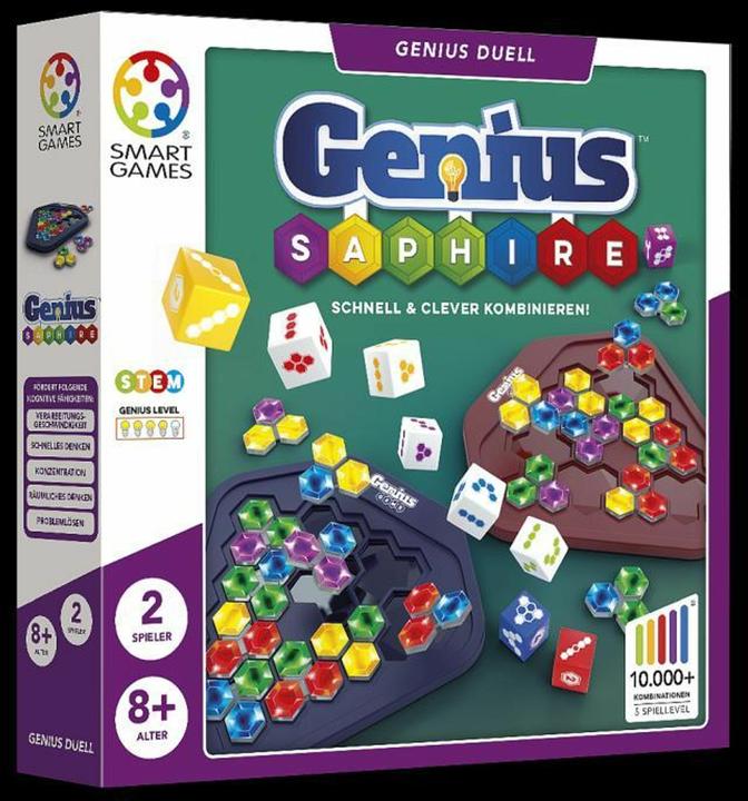 Smart Games Genius Saphire (Danois, Allemand, Anglais)